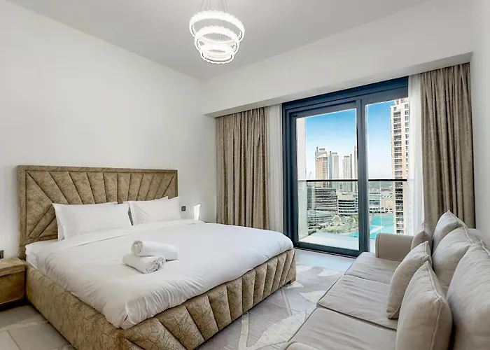 Stunning 3Br With Burj Khalifa & Fountain Views By Bhavan Vacation Homes